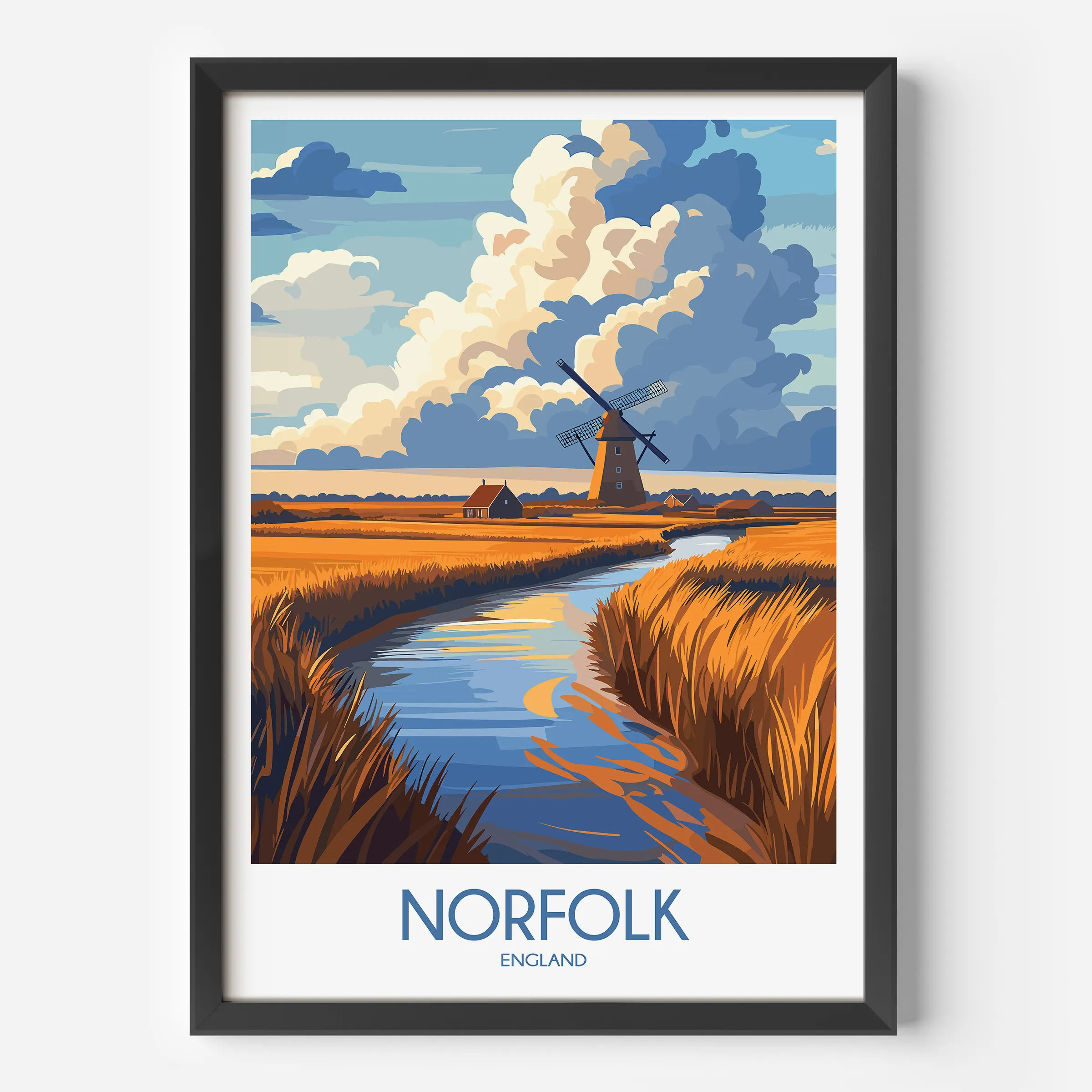 Norfolk Destination Art Gift