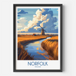 Norfolk Destination Art Gift