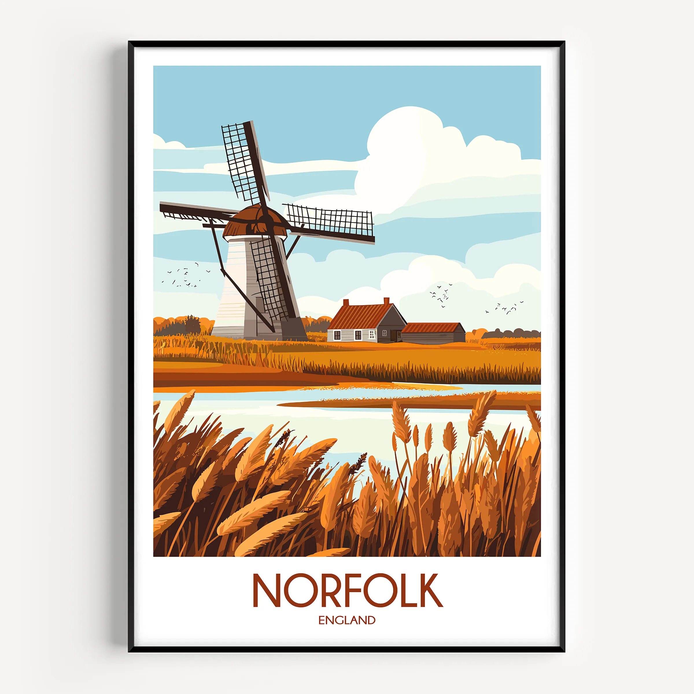 Norfolk Gallery Quality Print