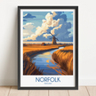 Norfolk Minimalist Wall Art