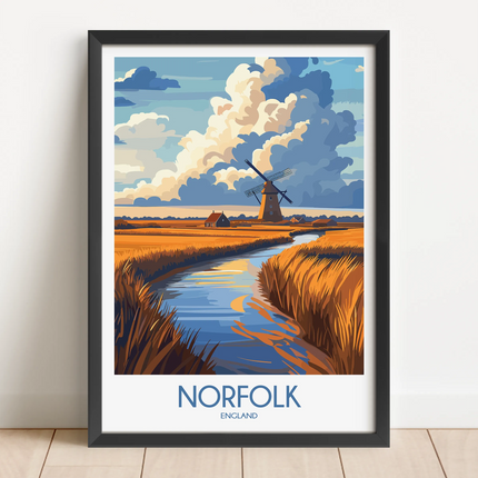 Norfolk Minimalist Wall Art