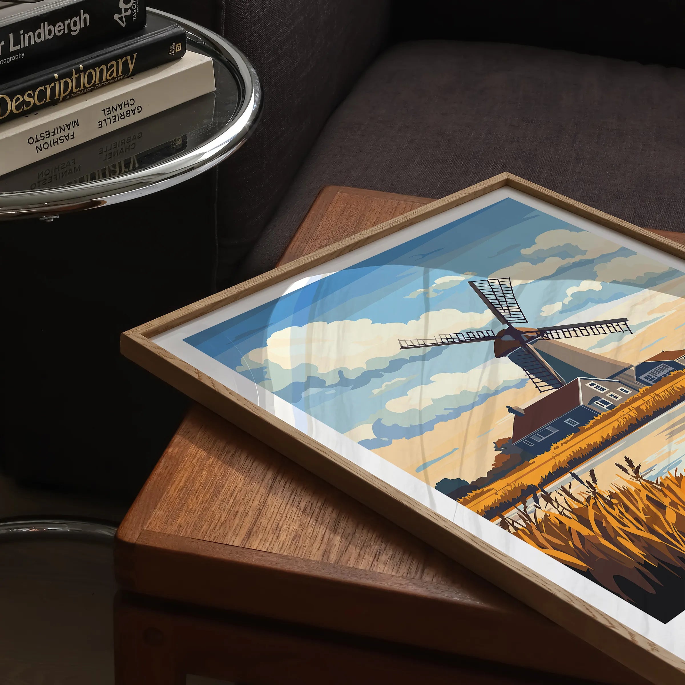 Norfolk Modern Travel Poster