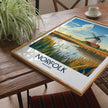 Norfolk Retro Travel Illustration