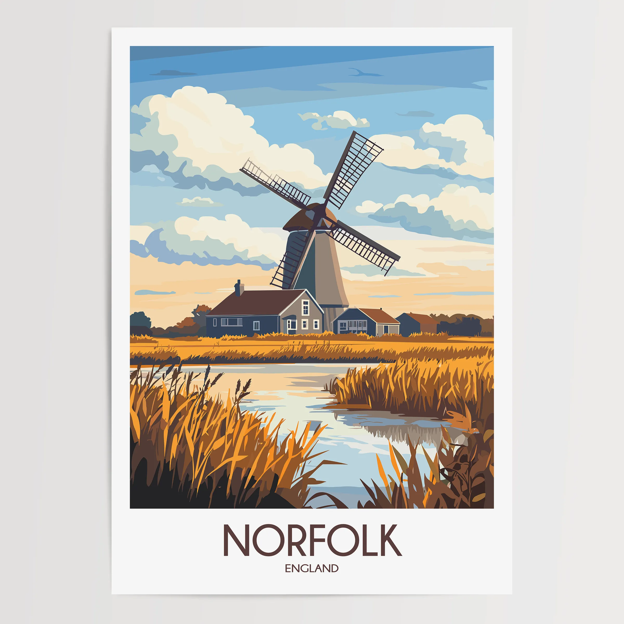 Norfolk Scenic Landscape Art