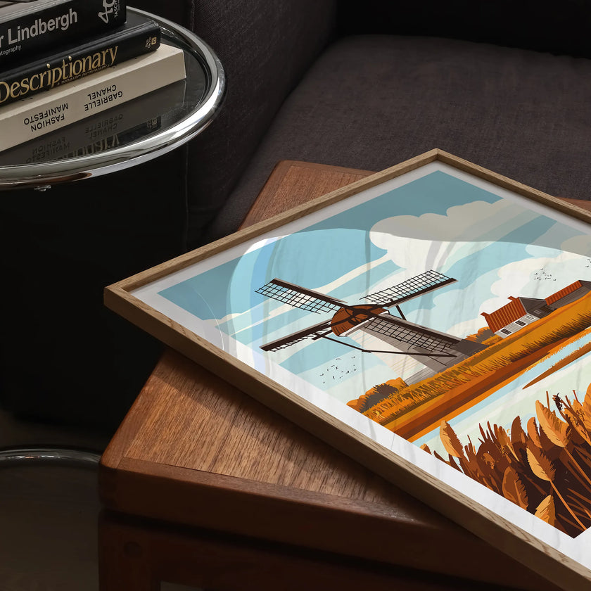 Norfolk Souvenir Poster Print