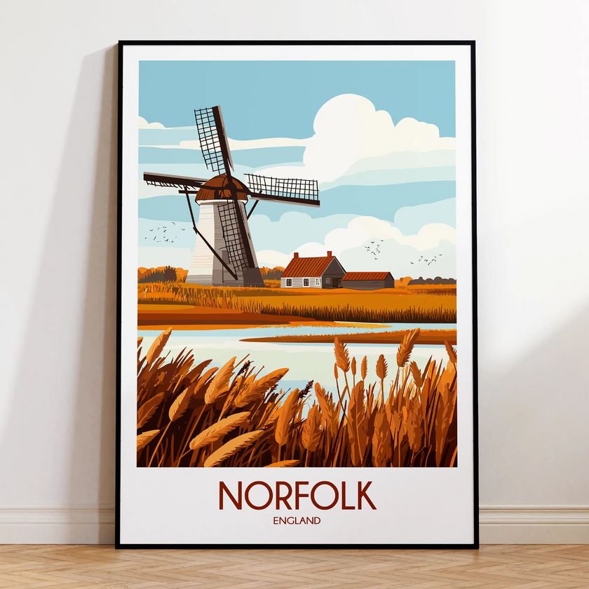 Norfolk Travel Memory Gift