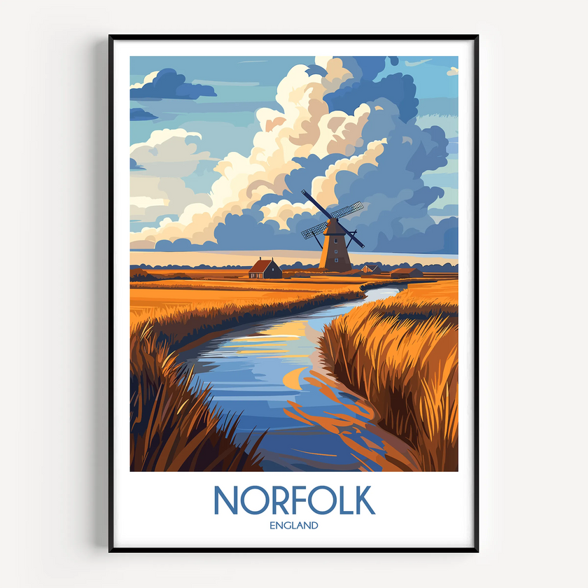 Norfolk Travel Memory Gift