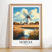 Norfolk Vintage Style Print