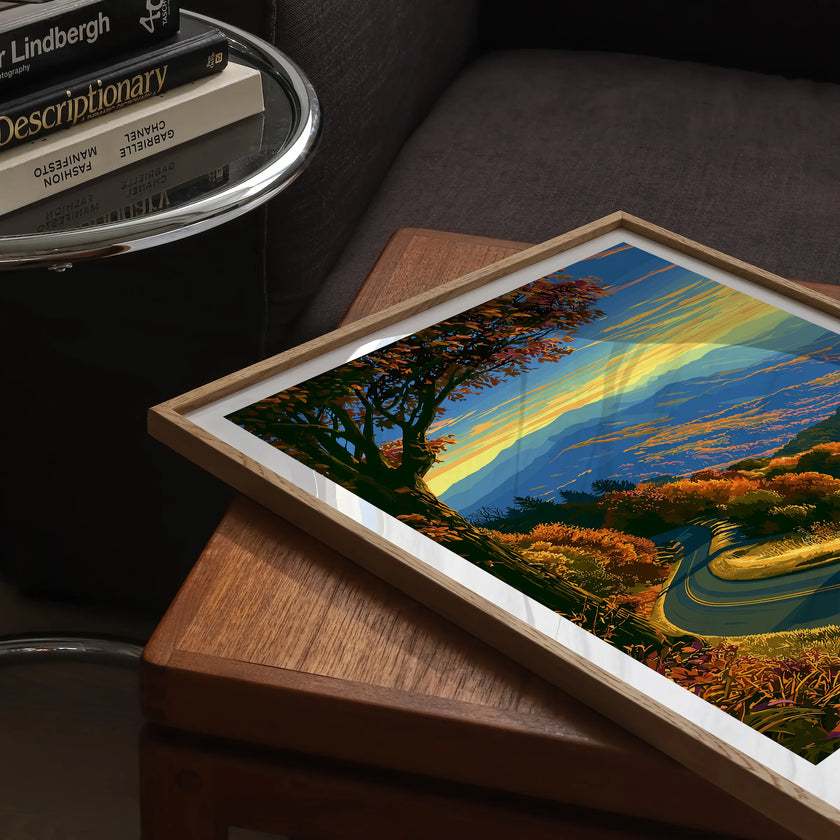 North Carolina Destination Art Gift