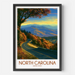 North Carolina Destination Art Gift