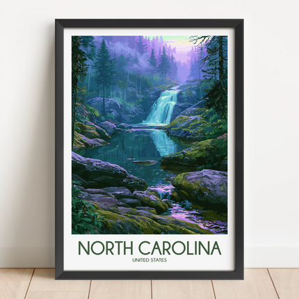 North Carolina Gallery Quality Print