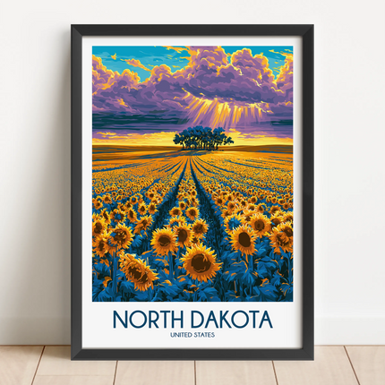 North Dakota Travel Memory Gift