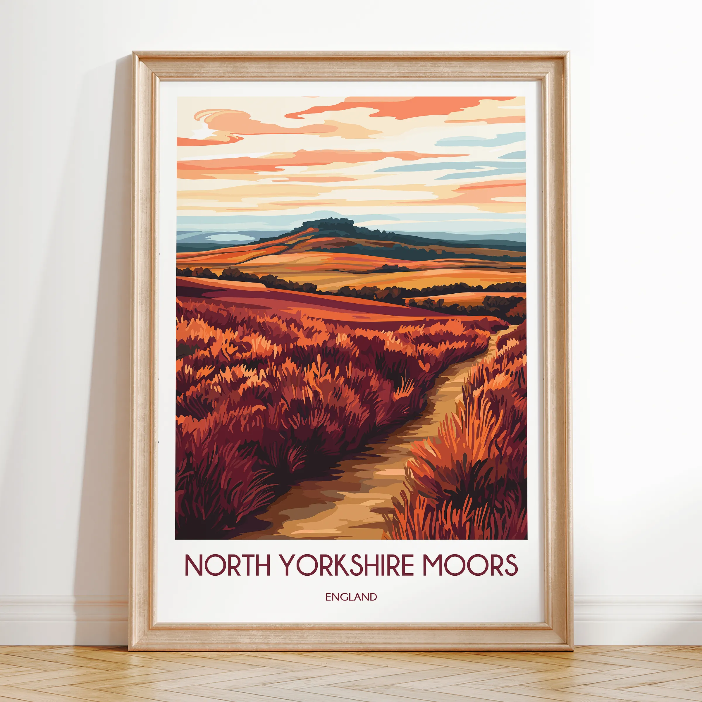 North Yorkshire Moors Home Office Decor