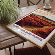 North Yorkshire Moors Vintage Style Print