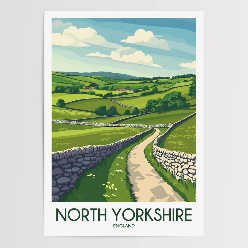 North Yorkshire Travel Memory Gift
