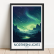 Northern Lights Destination Art Gift