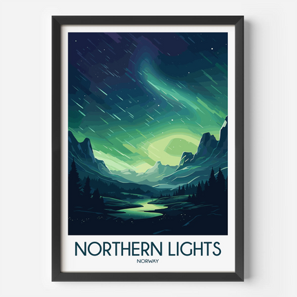 Northern Lights Gallery Quality Print