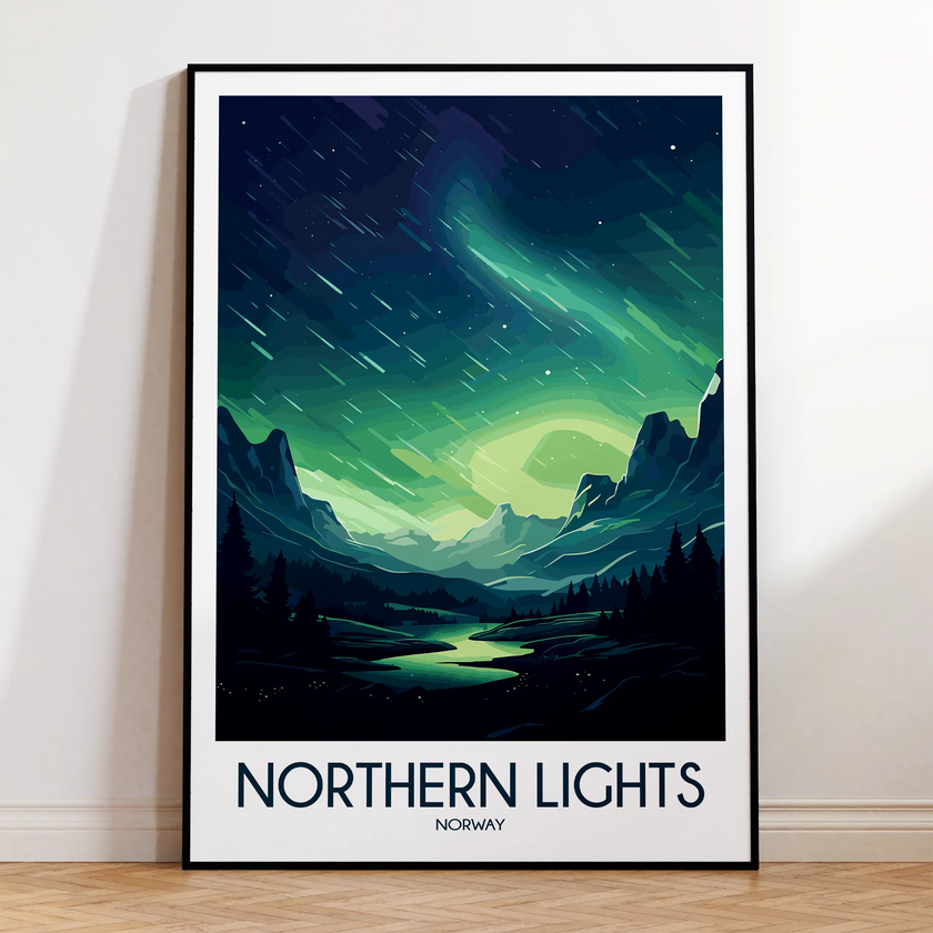 Northern Lights Travel Memory Gift
