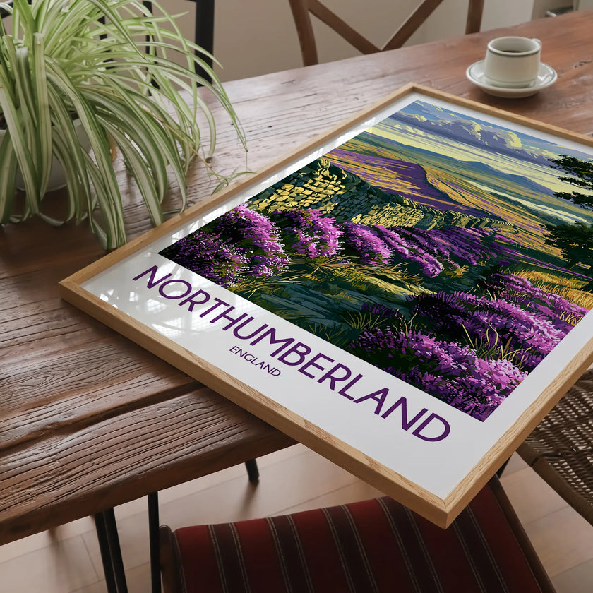 Northumberland Destination Art Gift