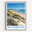 Northumberland Destination Art Gift