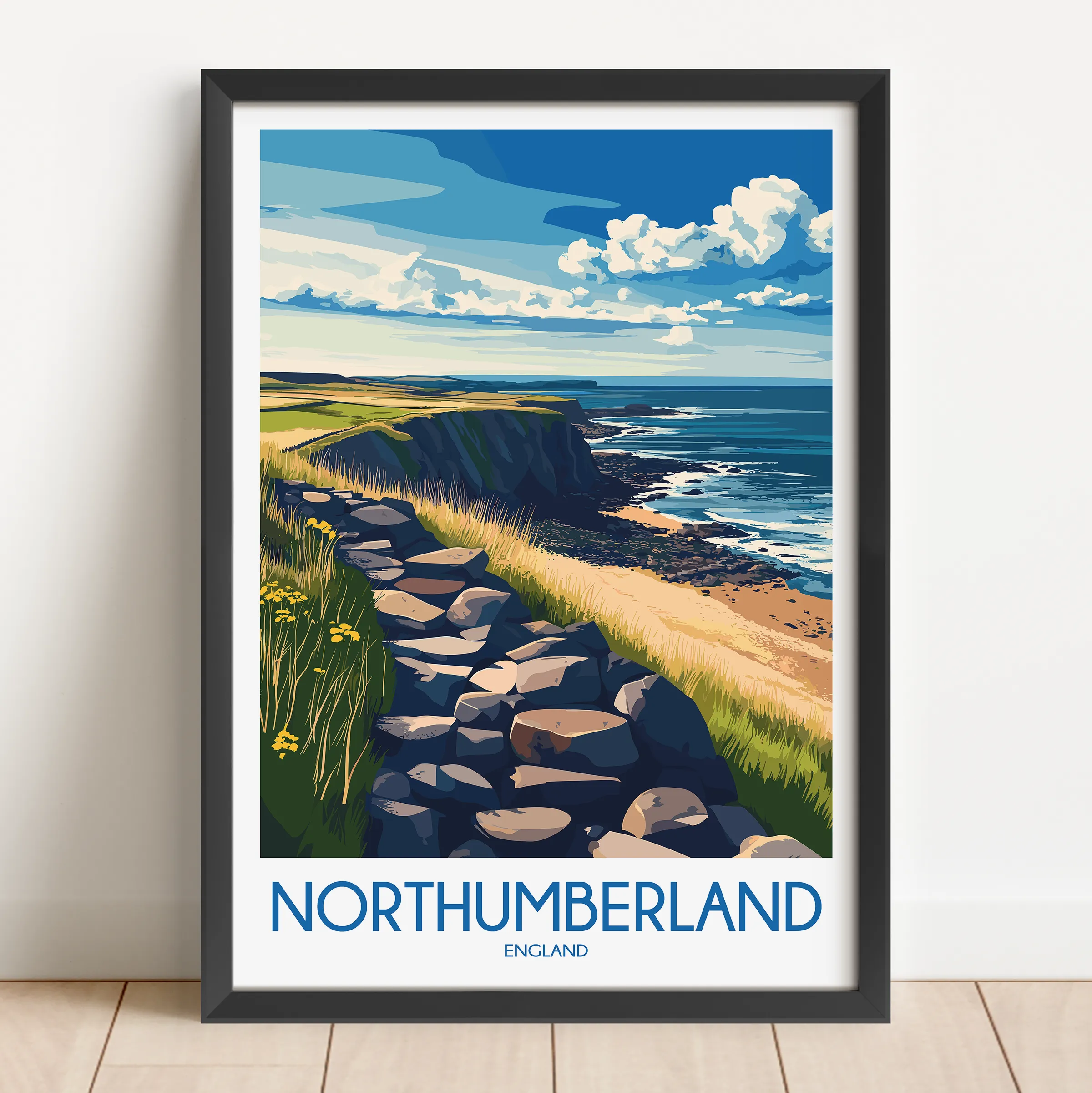 Northumberland Scenic Landscape Art