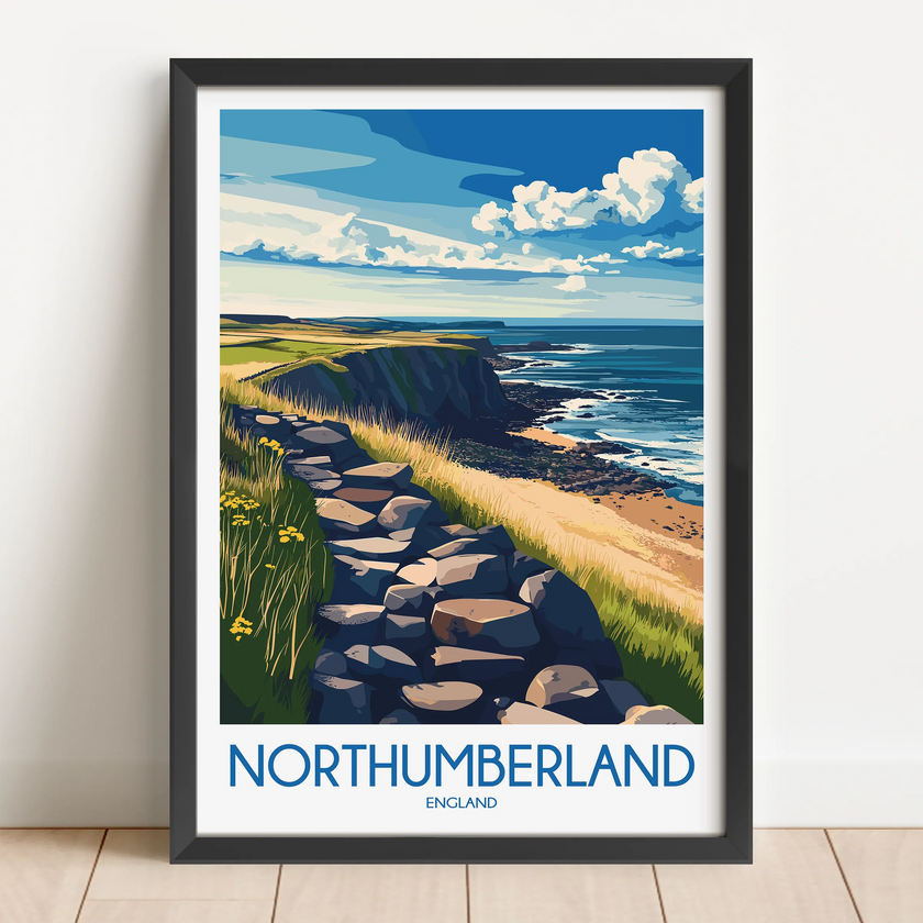 Northumberland Scenic Landscape Art