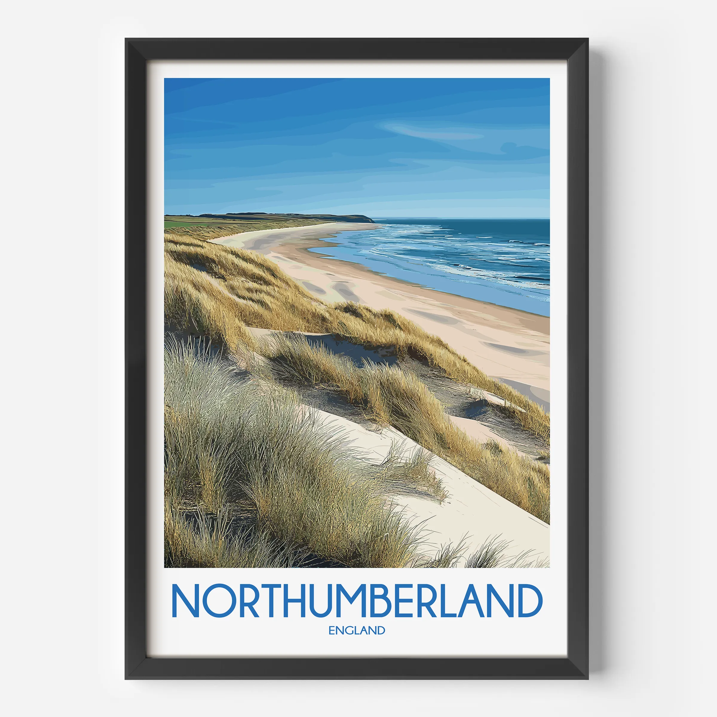 Northumberland Scenic Landscape Art