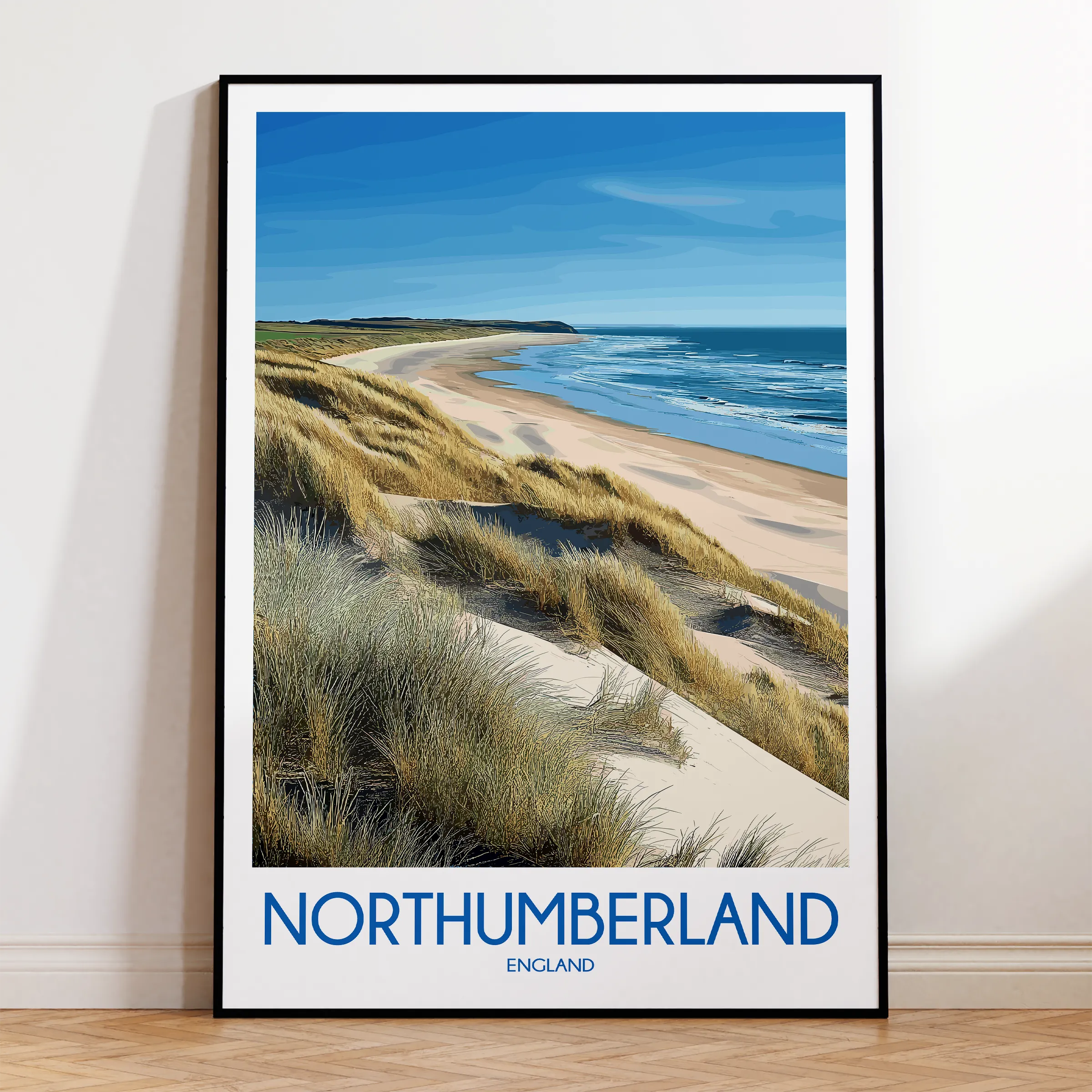 Northumberland Souvenir Poster Print