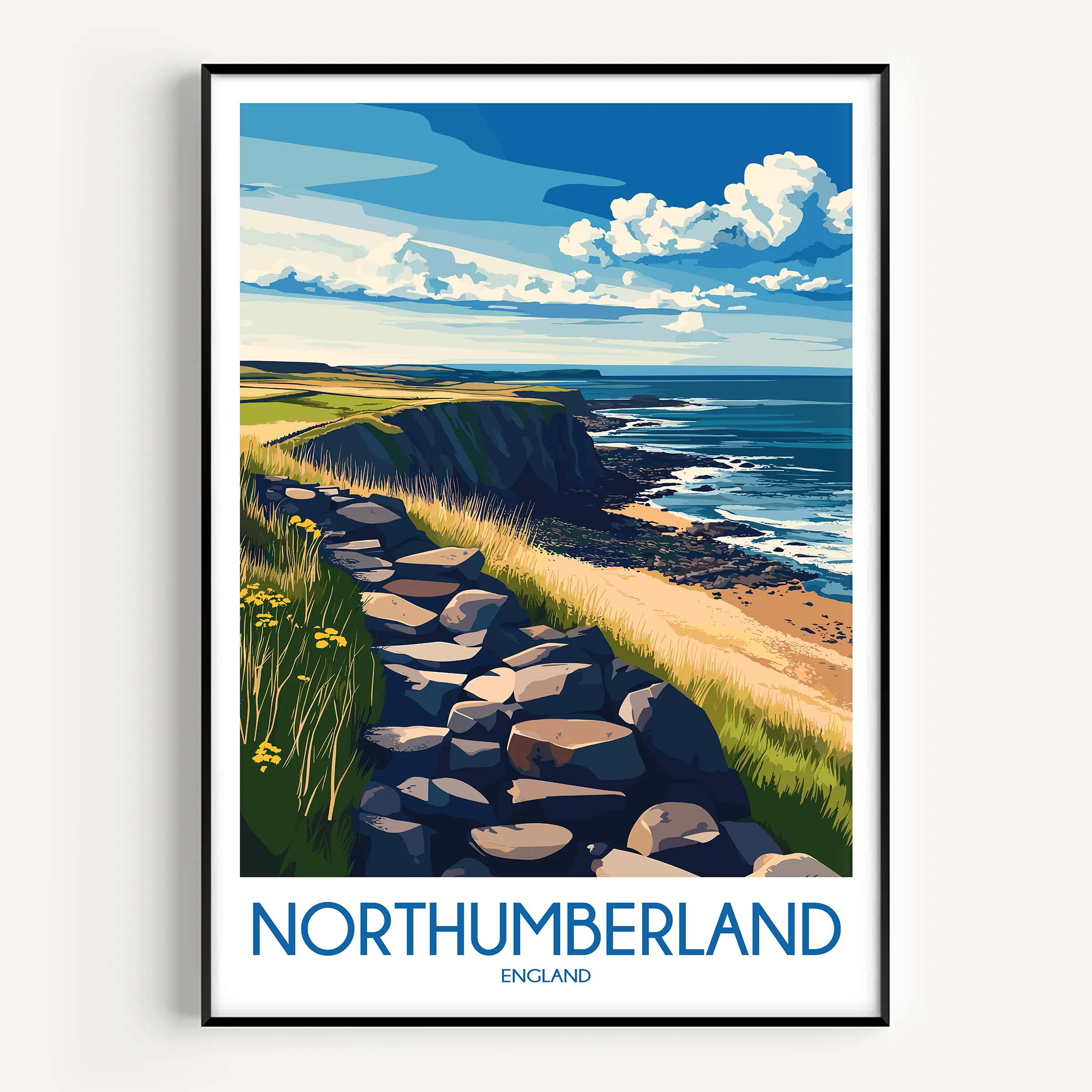 Northumberland Travel Memory Gift