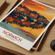 Norwich Souvenir Poster Print