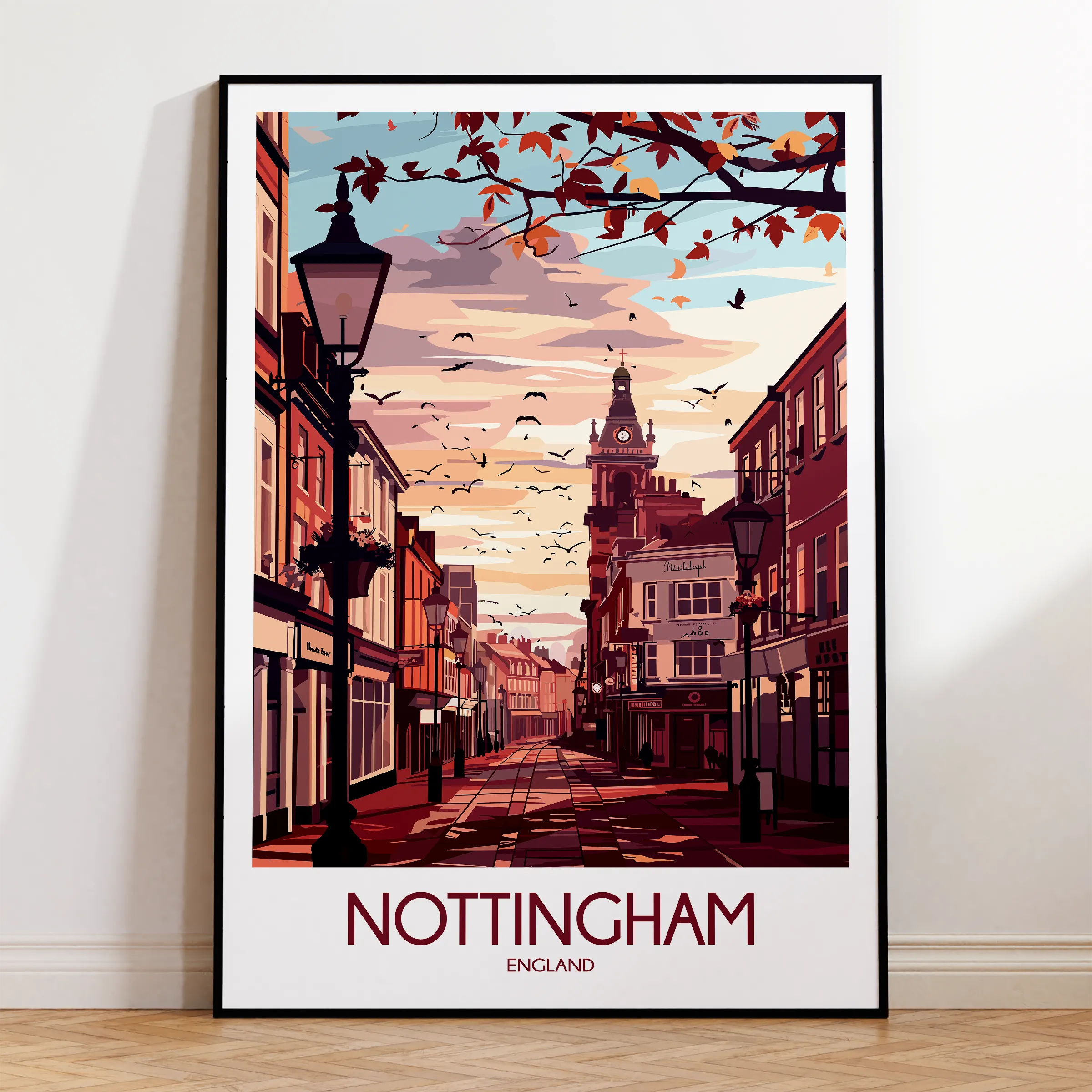 Nottingham Destination Art Gift