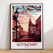 Nottingham Destination Art Gift