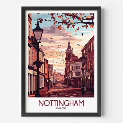 Nottingham Minimalist Wall Art