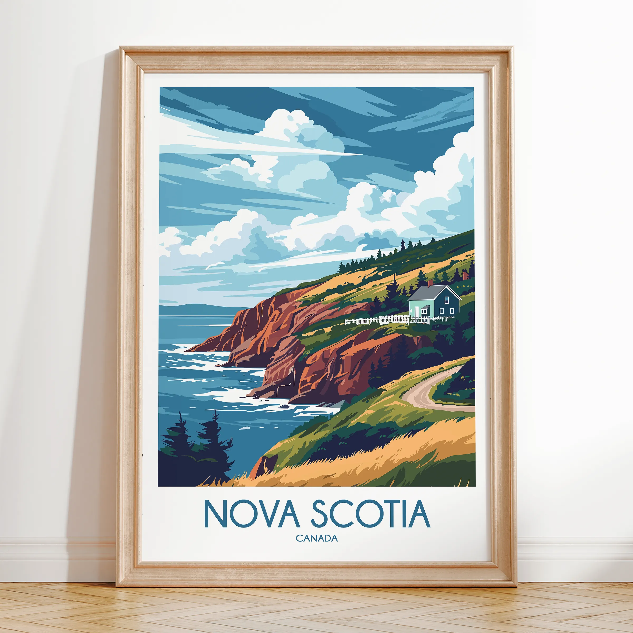 Nova Scotia Scenic Landscape Art