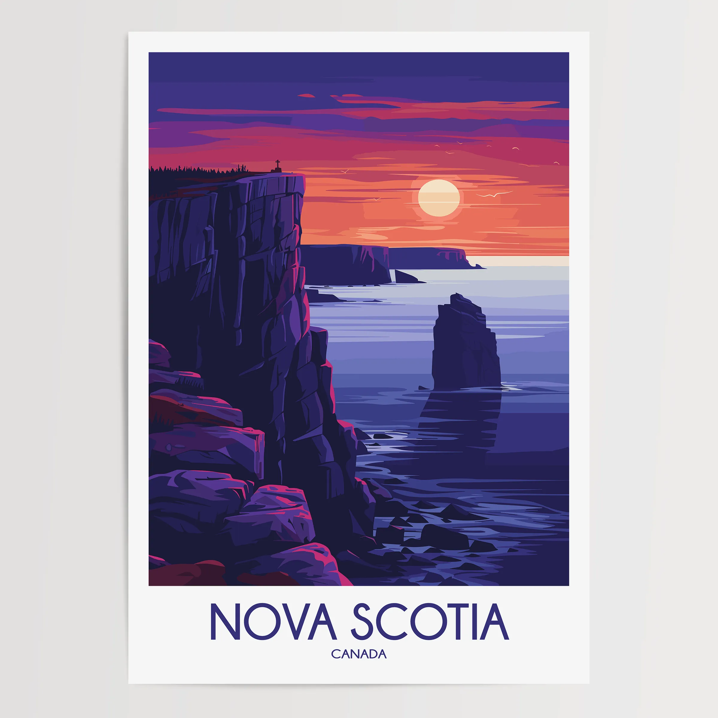 Nova Scotia Scenic Landscape Art