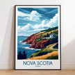 Nova Scotia Souvenir Poster Print