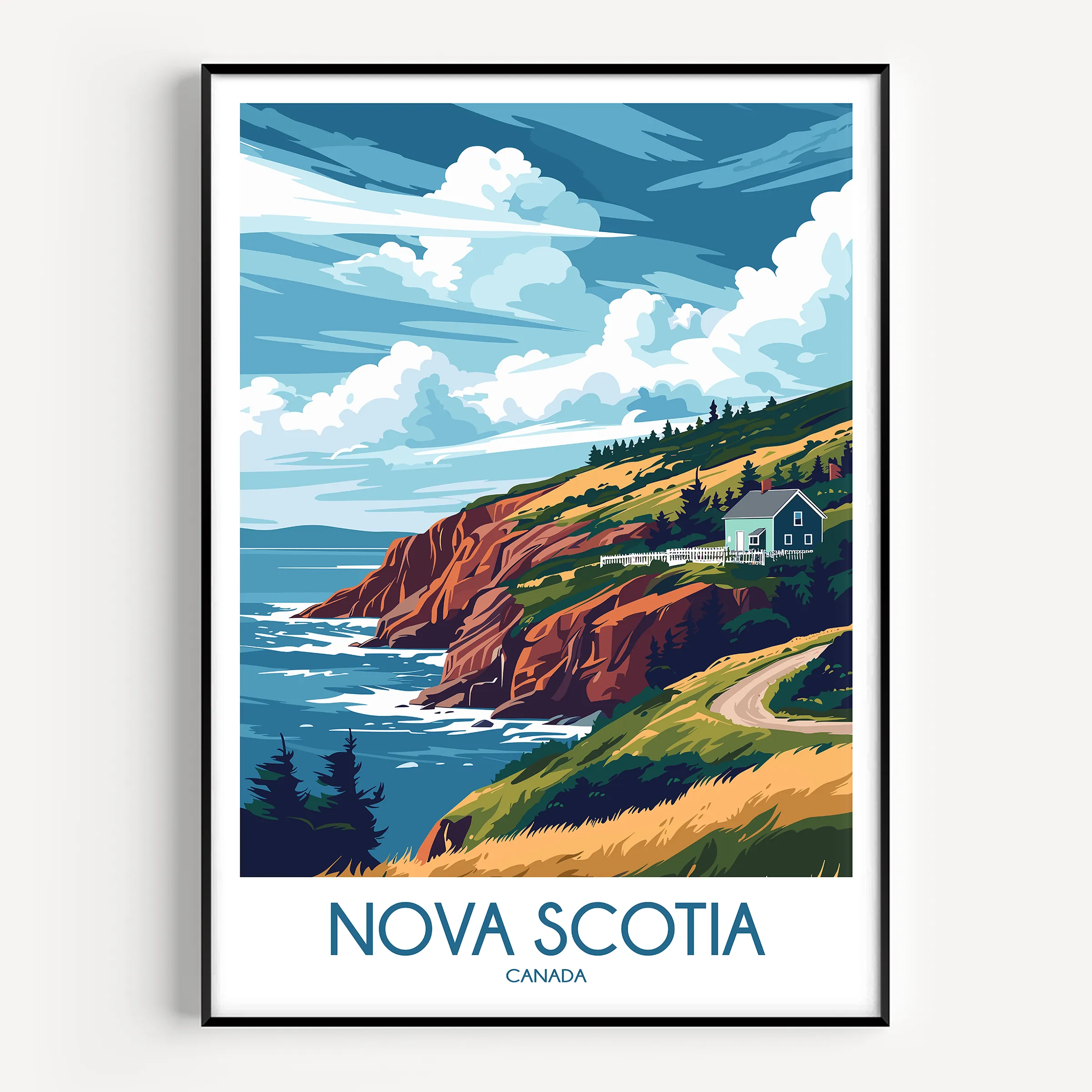 Nova Scotia Travel Memory Gift
