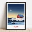Nuuk Destination Art Gift