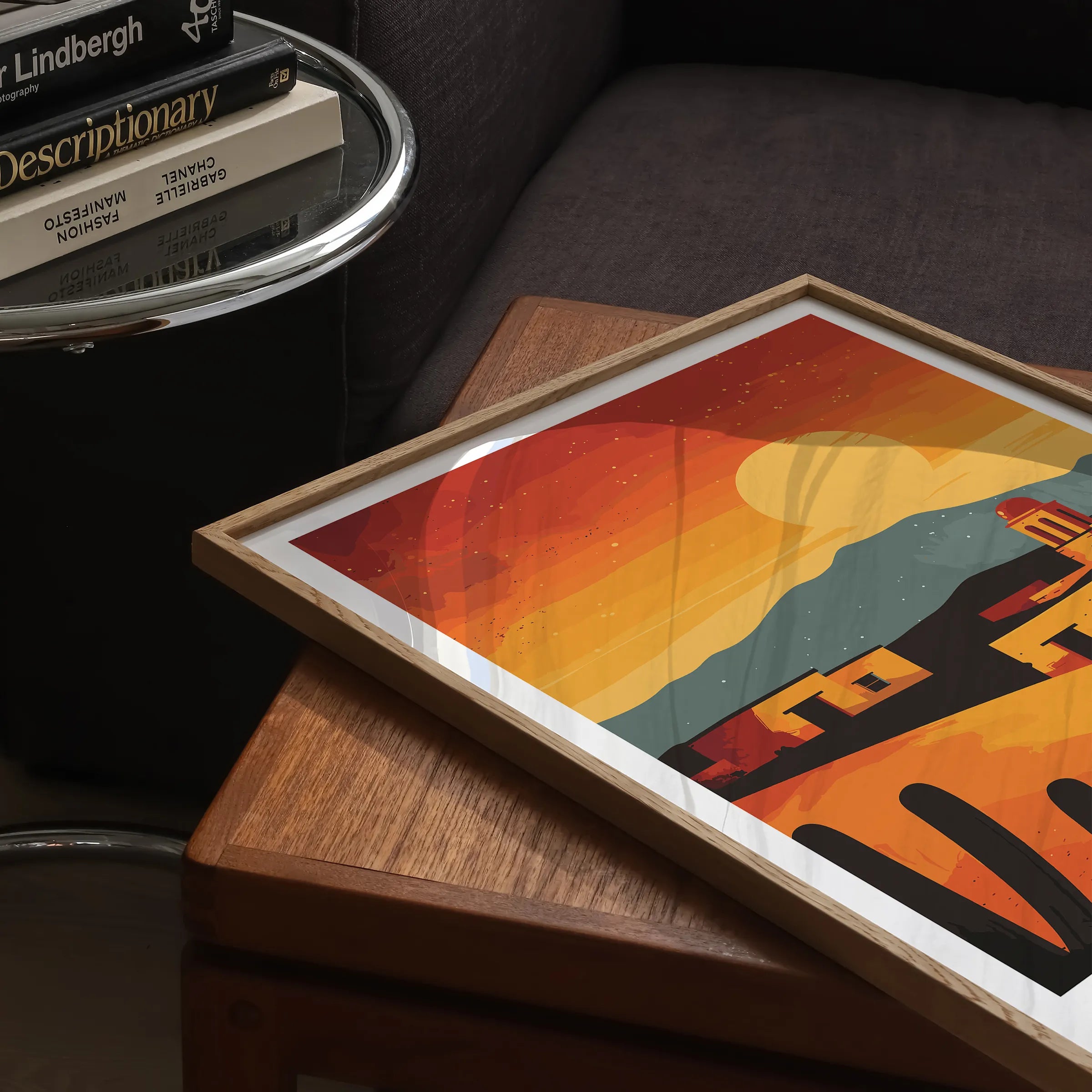 Oaxaca Modern Travel Poster