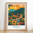 Oaxaca Modern Travel Poster