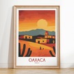 Oaxaca Scenic Landscape Art