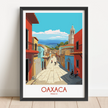 Oaxaca Scenic Landscape Art