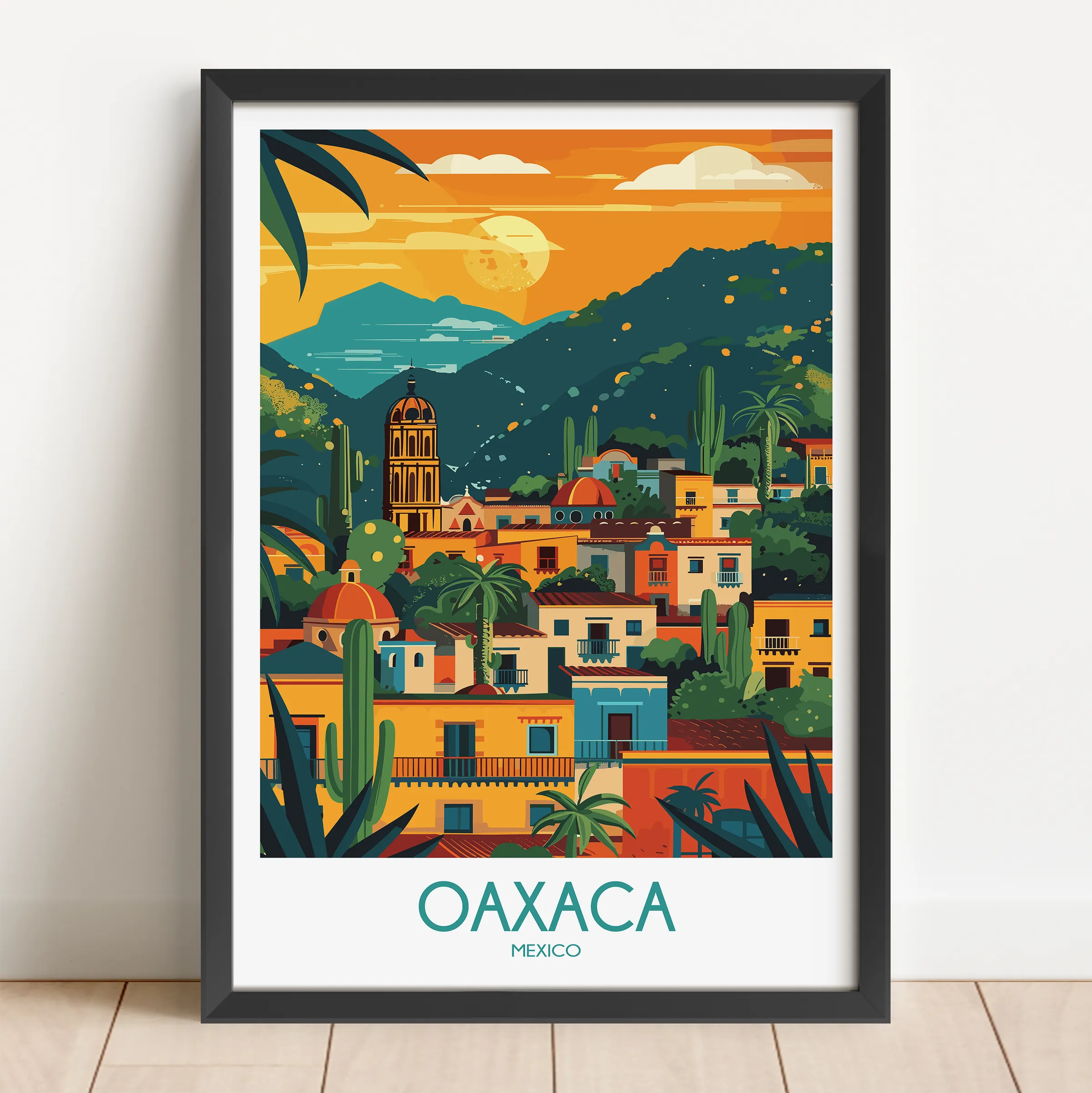 Oaxaca Souvenir Poster Print