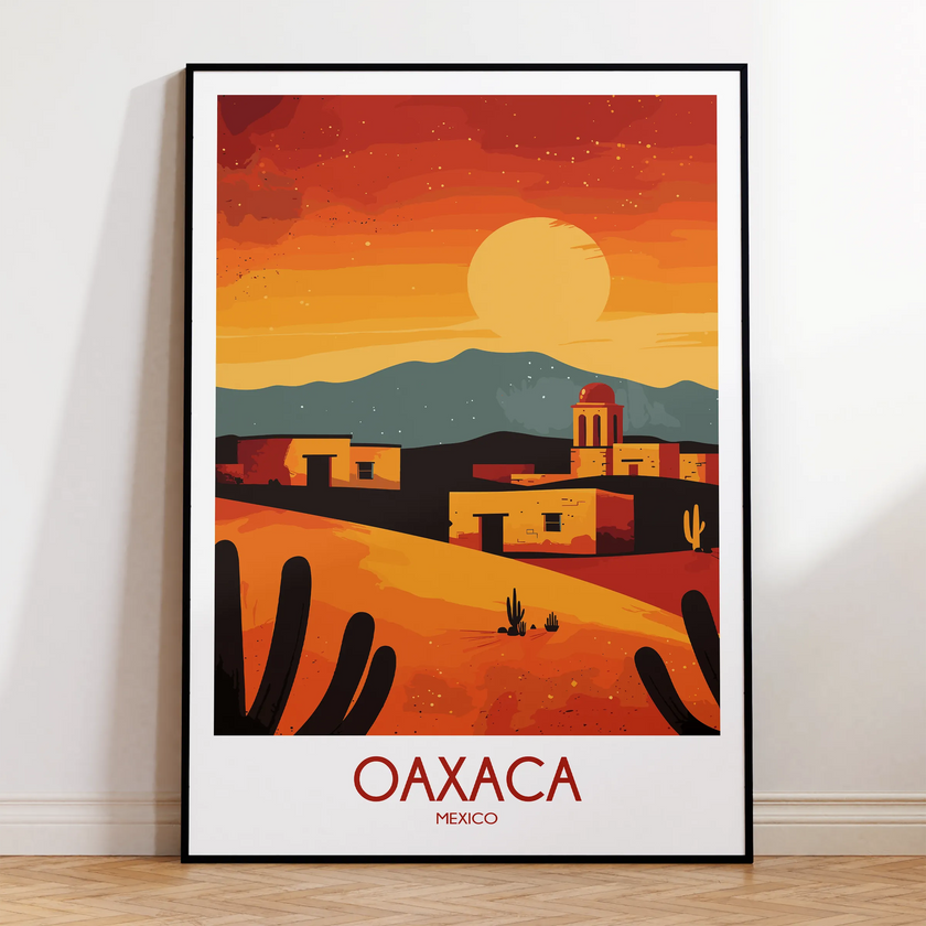 Oaxaca Souvenir Poster Print