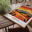 Oaxaca Vintage Style Print