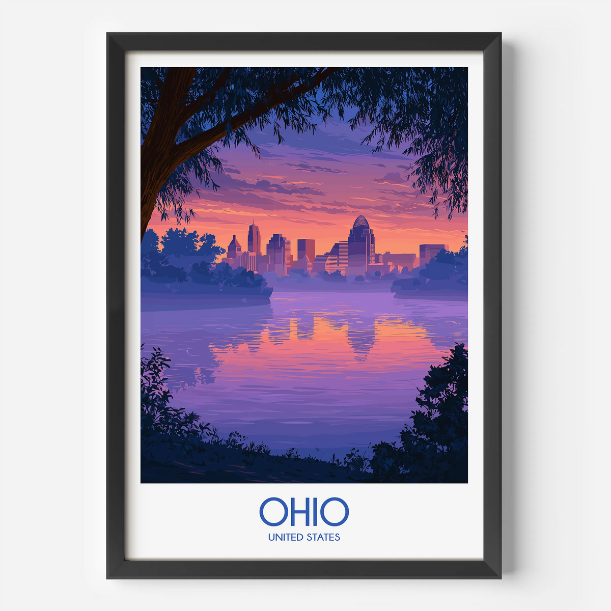Ohio Scenic Landscape Art