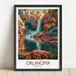 Oklahoma Scenic Landscape Art