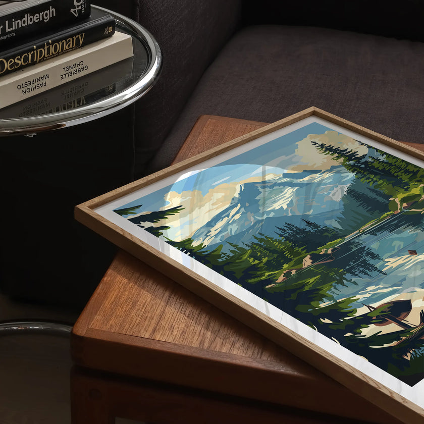 Olympic Scenic Landscape Art