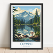 Olympic Souvenir Poster Print
