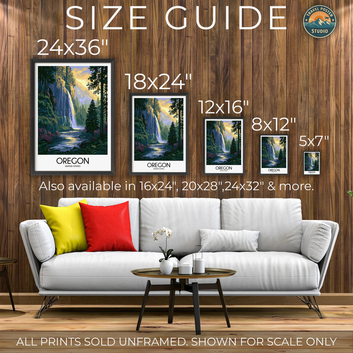 Oregon Gallery Quality Print